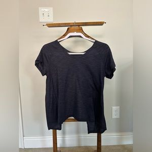 Lululemon Open Back Short Sleeve Tee